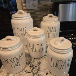 Rae Dunn baking line Canisters