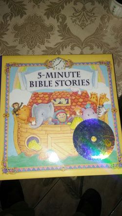 5 minutes bible stories with musical cd