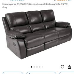 Leather Recliner 