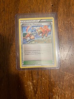 Pokemon WORLD CHAMPIONSHIP 2013 Champions Festival 2013 Promo FRENCH BW95