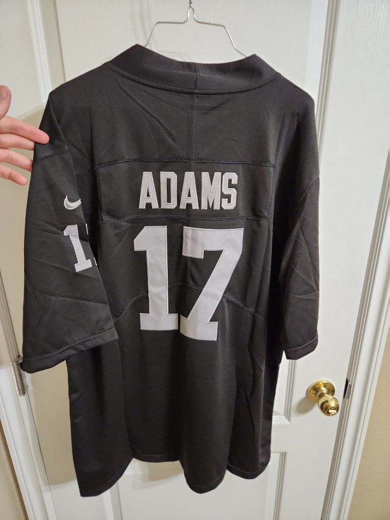 Raiders Jersey Davante Adams Stitched #17 L for Sale in Las Vegas, NV -  OfferUp