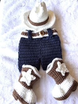 Baby cowboy outfit