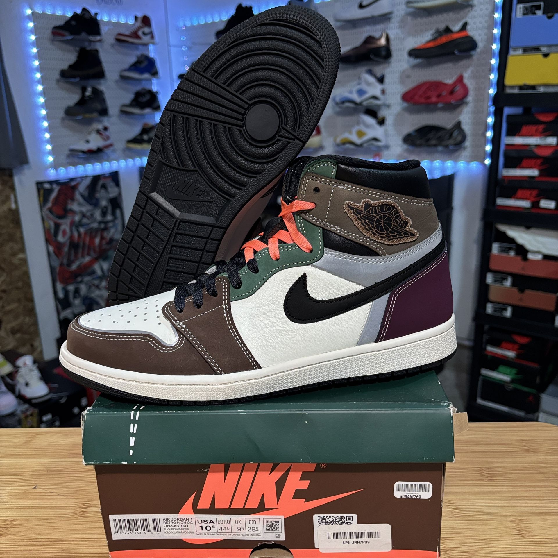 AIR JORDAN 1 RETRO “HANDCRAFTED” SIZE 10.5