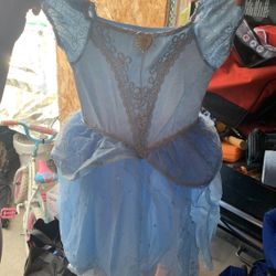 Cinderella Costume Dress Size XS 4-5