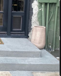 Two Magnesium Oxide Planters