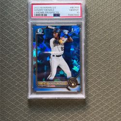 Graded baseball cards 