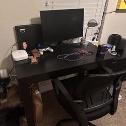 Desk and Desk Chair