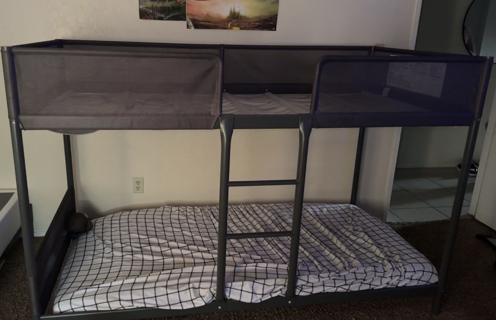 Metal Twin Bunk Bed