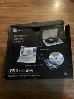 USB Turn Table Innovative Technology 