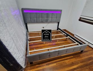 KING LED BED FRAME AVAILABLE!