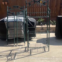 Folding Iron Shelves 