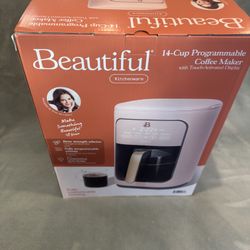 Beautiful by Drew Barrymore 14-Cup Programmable Coffee Maker – New in Box