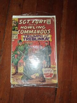 Sgt. Fury and His Howling Commandos #52 Marvel Comic