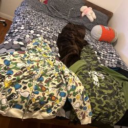 Vintage Bape Zip Up jackets 