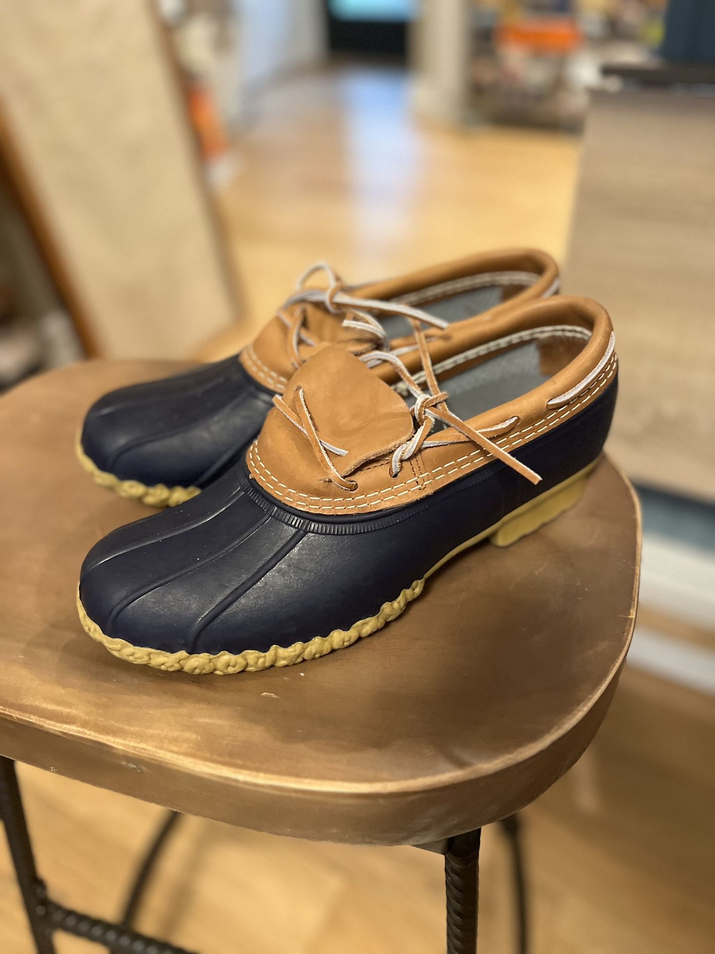 LLBean Duck Boots, Rubber Mocs