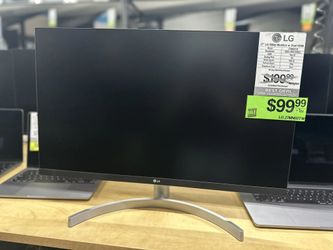 🔥 🚨 📺 BLACK FRIDAY DOORBUSTERS!!! 27" LG FHD IPS 3-SIDE BORDERLESS MONITOR WITH DUAL HDMI 27MN60T-W