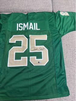 RAGHIB “ROCKET” ISMAIL Signed Autograph Custom Jersey- Beckett Coa - Notre Dame