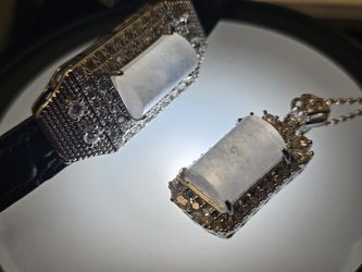 Natural Burmese Jadeite Jewelry Set