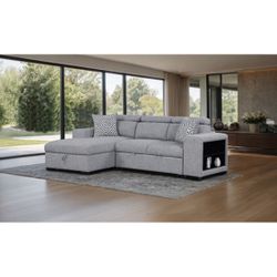 New Sleeper Sectional Couch/ Includes Free Delivery 🚚 and Assembling!