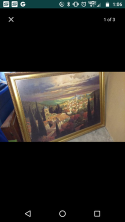 Framed art work