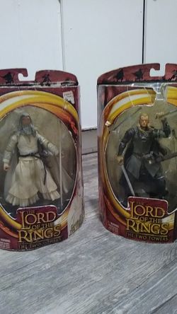 Lord of the Rings The Two Towers action figures