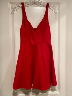 Red dress