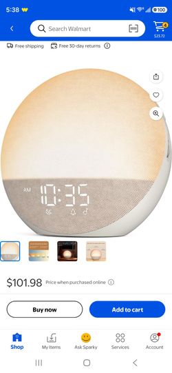 Bluetooth Alarm Clock and Sound Machine