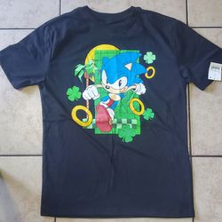 New St. Patrick Day Sonic Shirt. Size XL