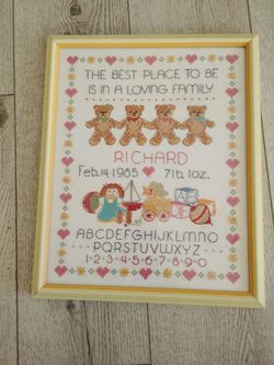 Vintage Custom Picture frame