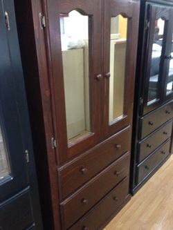 Pinewood wardrobe