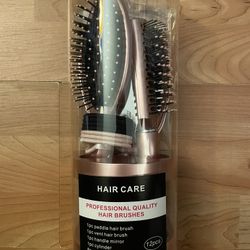 12 Pc Salon Professional Quality Paddle Vent Hair BRUSHES Set  NEW