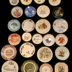 X25 Vintage Collectible Plates 1950s-2005