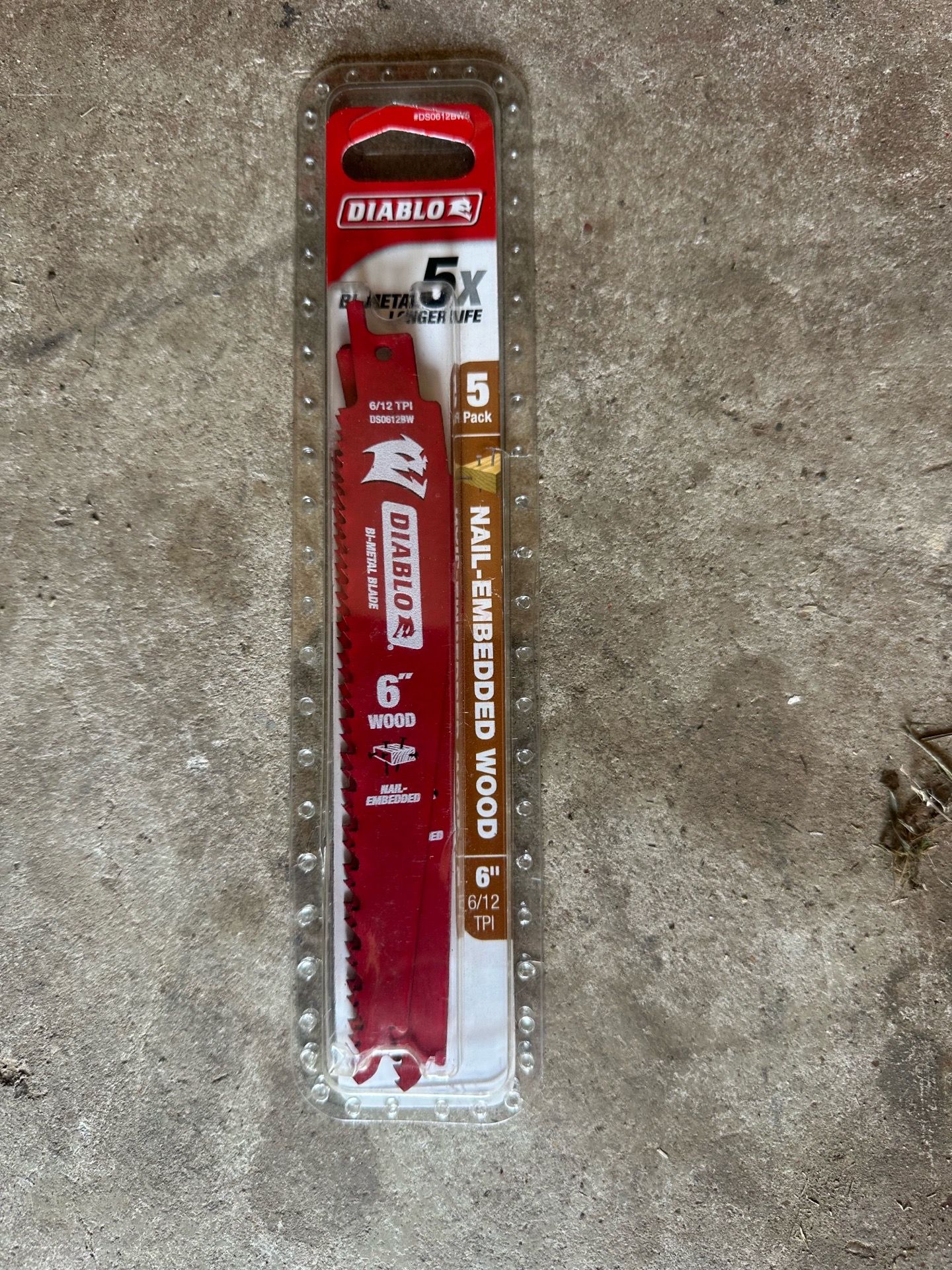 Nail embedded wood 20$