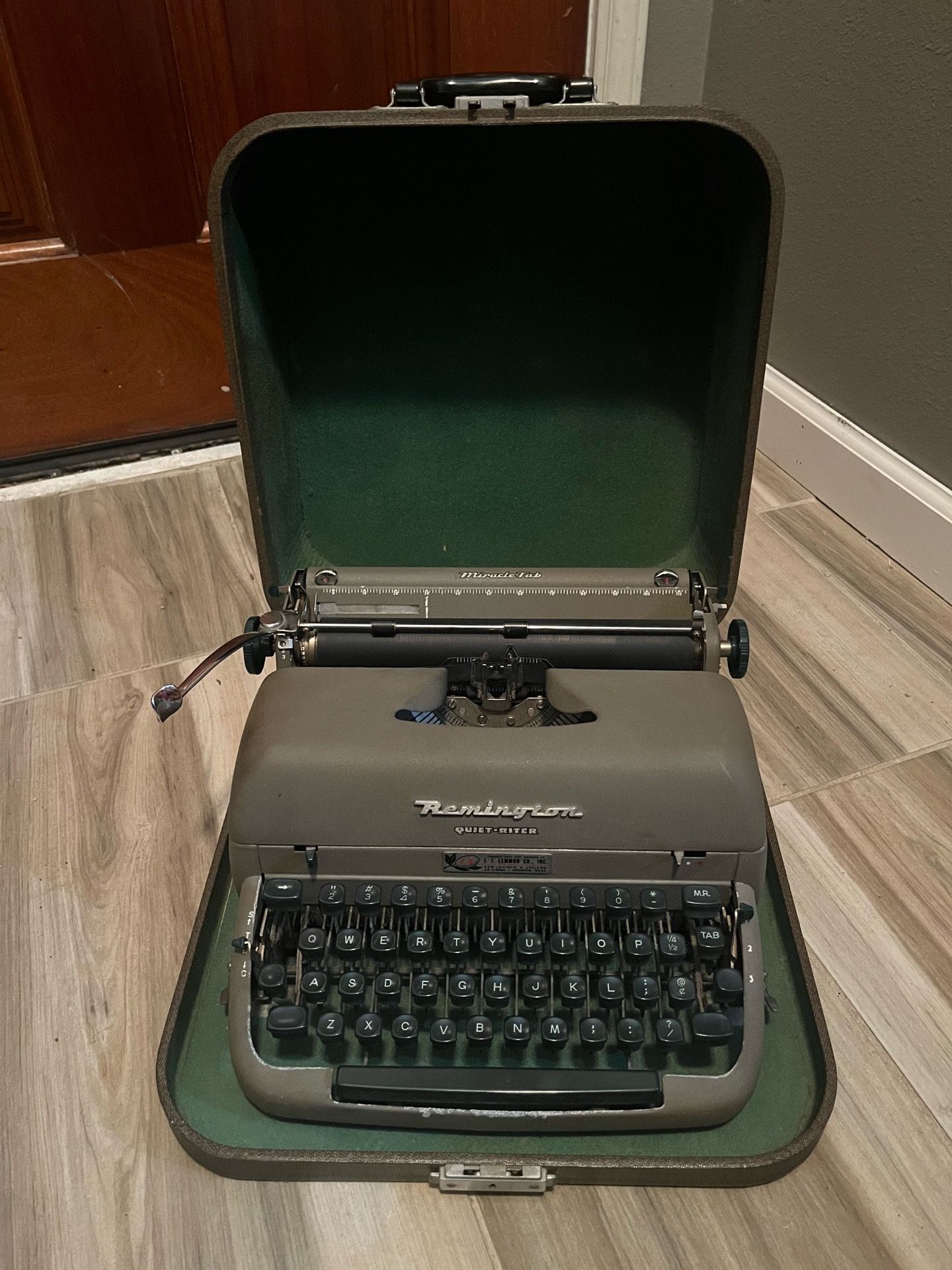 1950’s Remington Type Writer