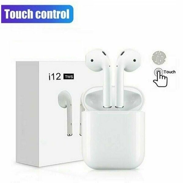 i12 TWS Bluetooth 5.0 Earphones Headset Wireless Headphone Earbuds