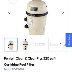 Pentair 320-420-520 Filter  Swimming Pool And Spa  