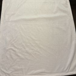 Pottery Barn Kids Light Pink Blanket