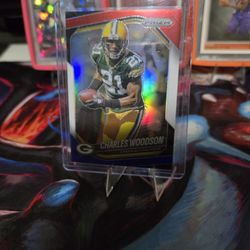 Charles Woodson red white and blue