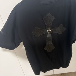 Chrome hearts cross patch shirt (legit)