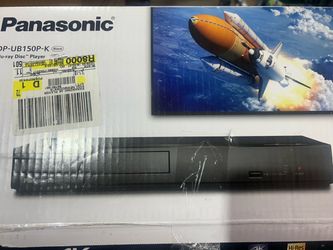Panasonic 4K (3D) Blu-ray Player, Ultra HD Premium Video Playback and Hi-Res Audio - DP-UB150-K (Black)