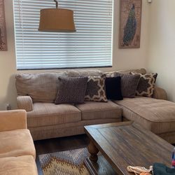 Ashley Sectional Sofa with chaise