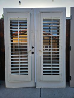 Beautiful Front entrance double French Doors