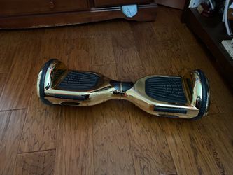 Gold hoverboard