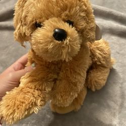 Ty Classic 14" Puppy Dog Golden Retriever Honey Plush 2010 w/Hang tag