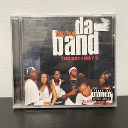 Bad Boys Da Band Too Hot For TV CD Album Hip Hop Rap Diddy Y2K 2003