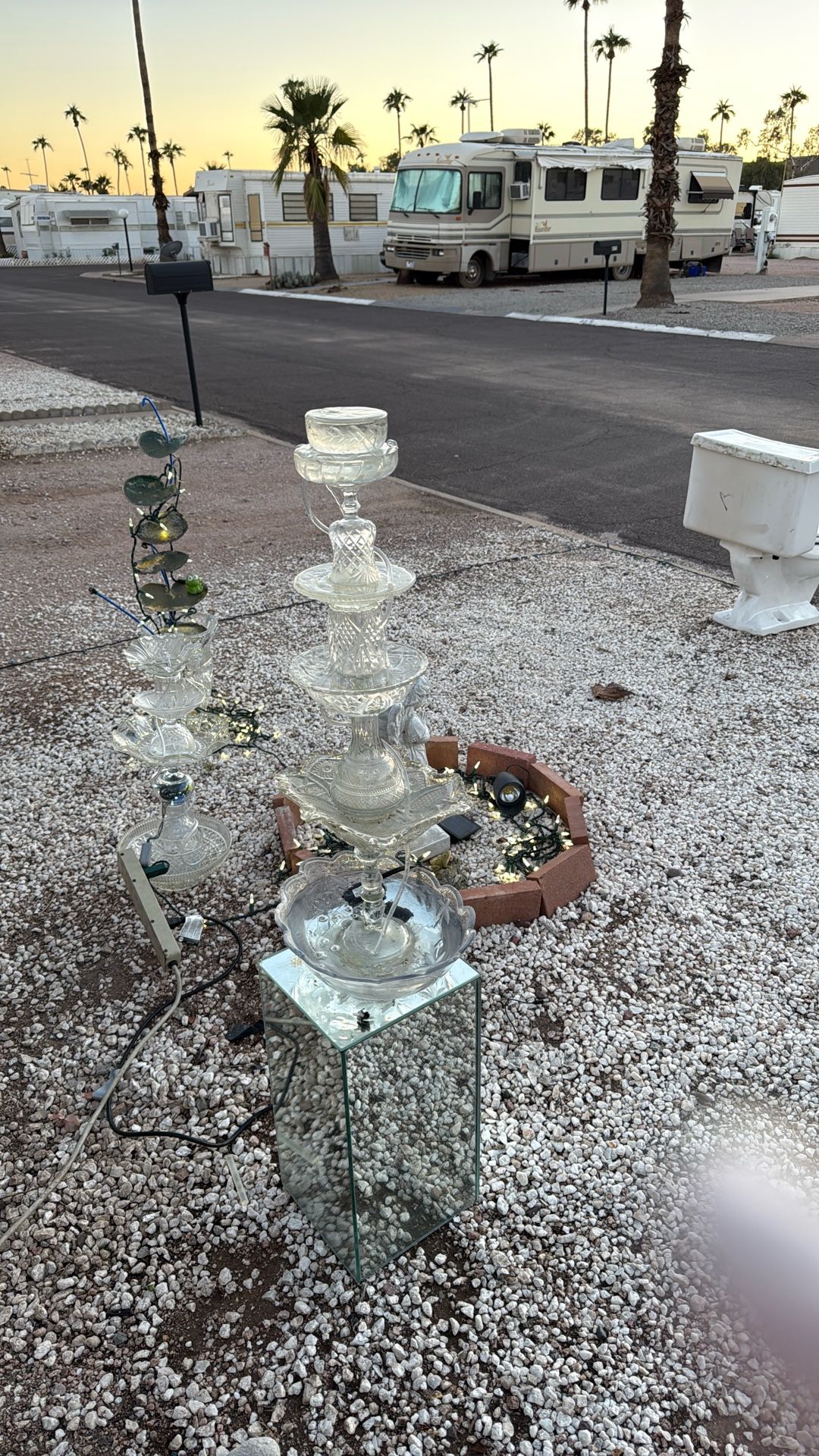 Crystal Water Fountain