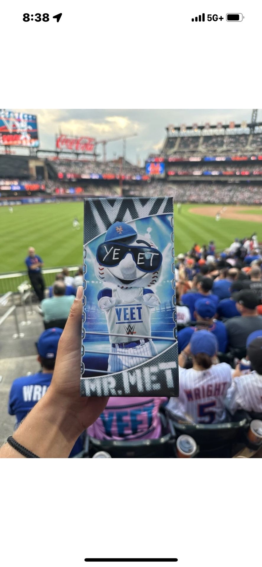 WWE METS JEY USO YEET BOBBLEHEAD
