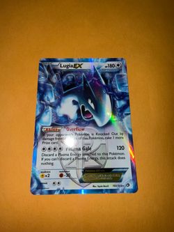 Lugia EX Pokémon Card 102/113 Holo