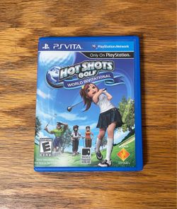 Hot Shots Golf World Invitational for Sony PlayStation Vita video game console system PS portable psvita hotshots