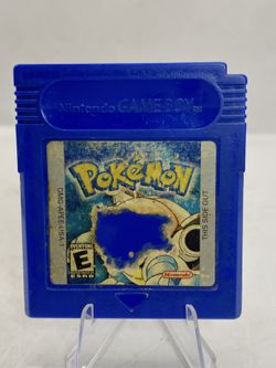 Pokémon Blue Version Gameboy Cartridge (Authentic, Tested, Saves) vintage wear